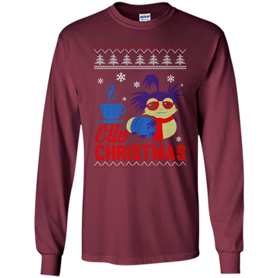 Christmas Ugly Sweater Ello Christmas - Long Sleeve T-Shirt