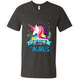 Unicorns are born in Taurus Birthday Rainbow Gift Ladies Custom