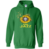 Utah Jazz Basketball Sunflower