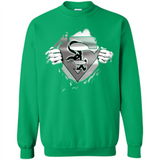 Chicago White Sox And Superman Fans - Sweatshirt