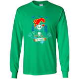 Calgary Flames Halloween The Nightmare Before Christmas - Long Sleeve T-Shirt