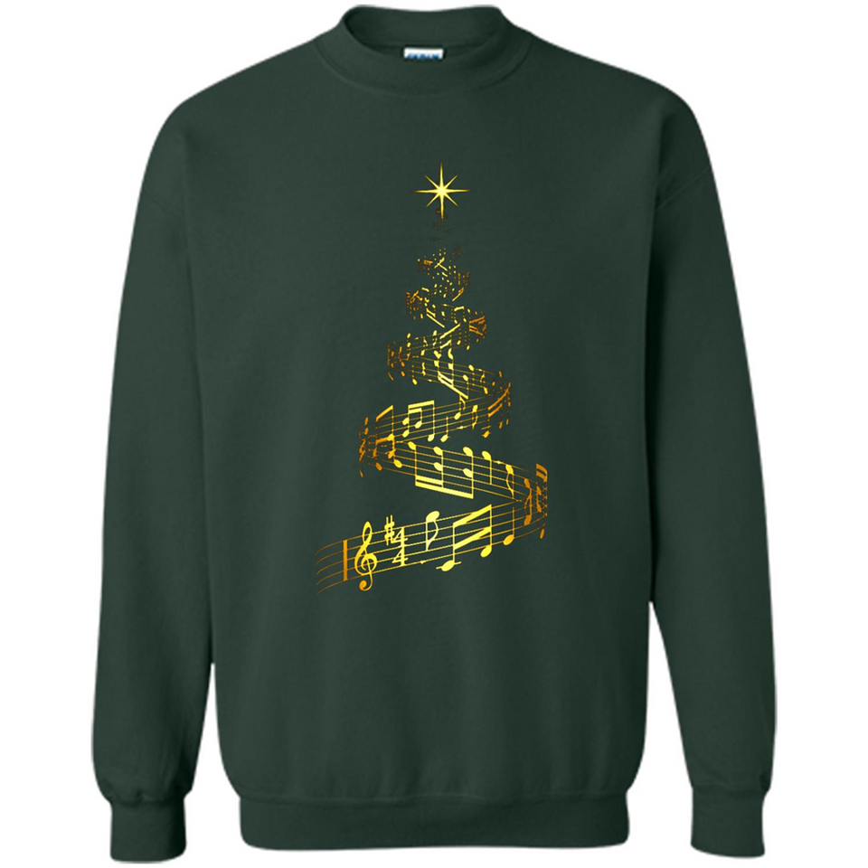 Music Note Christmas Tree Xmas Music Lover Mug PINGPONG - Sweatshirt