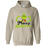 Grinch Merry Whatever Funny Christmas Sporty - Hoodie