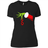 Funny Grinch Hand Holding Electrician Ornament Christmas PING PONG