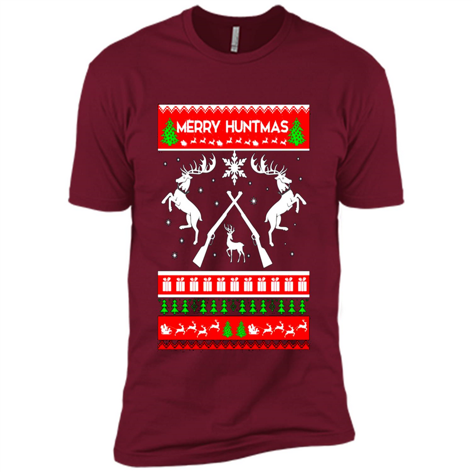 Merry Huntmas Ugly Christmas sweater PINGPONG