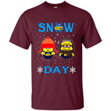 Snow Day Shirt For Denver Nuggets Vs Minion Fans pingpong