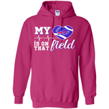 Buffalo Bills Football My Heart is on that Field - Hoodie