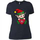 San Francisco 49ers ELF Elves Grinch Santa Claus