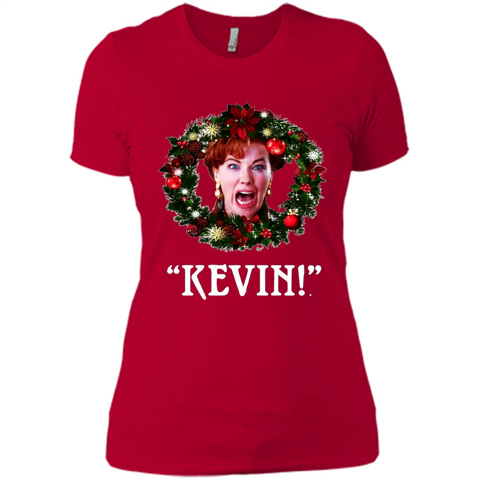 Home Alone Kate Mccallister kevin - Ladies' Boyfriend T-Shirt