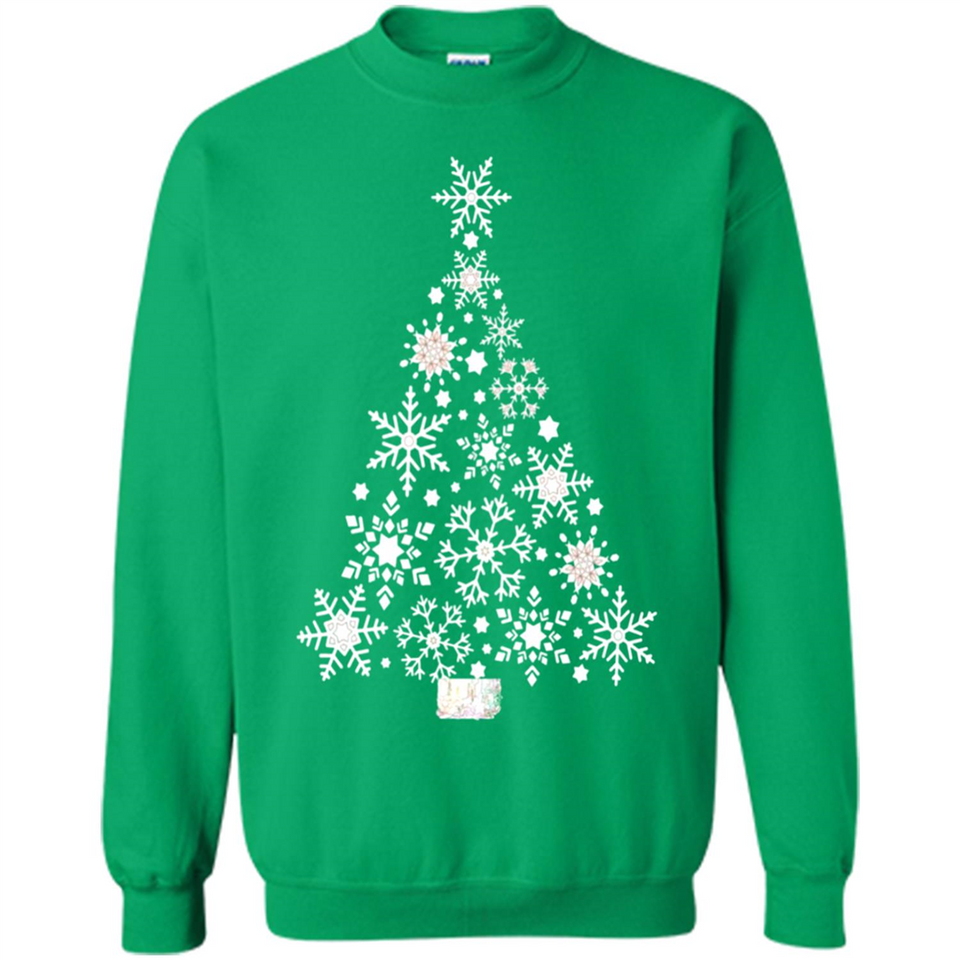 Winter Snowflake White Christmas Tree