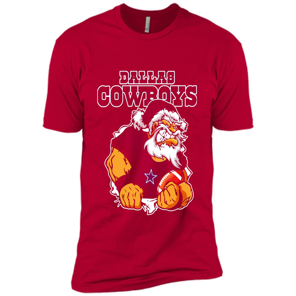 Grumpy Santa Claus Dallas Cowboys Football Team PINGPONG