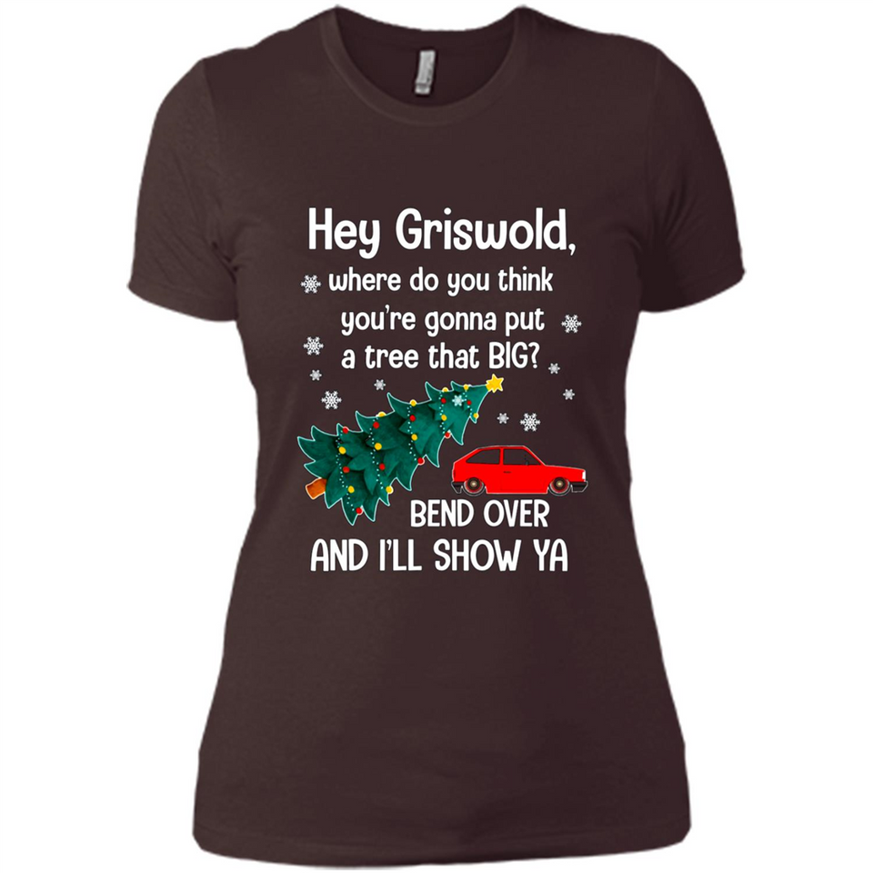 Hey Griswold Where Do You Think You’re Gonna Put A Tree Christmas PING PONG