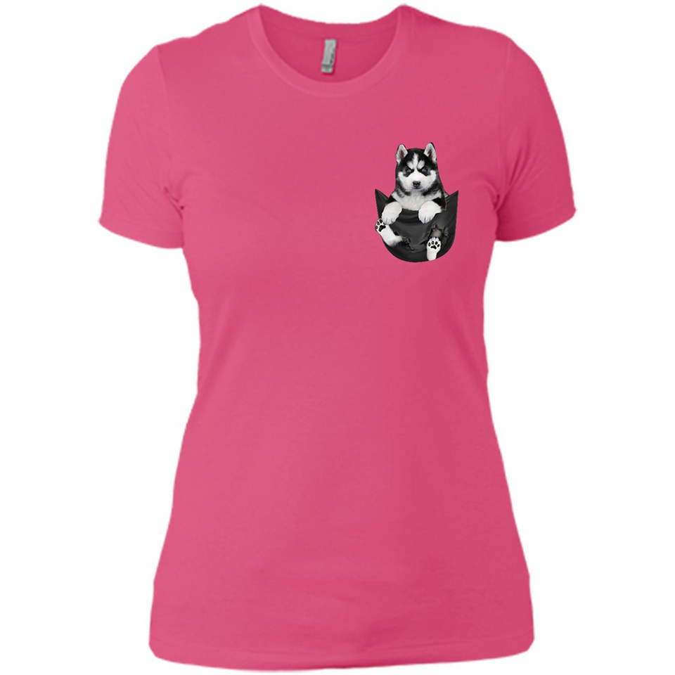 Husky Pocket - Ladies' Boyfriend T-Shirt