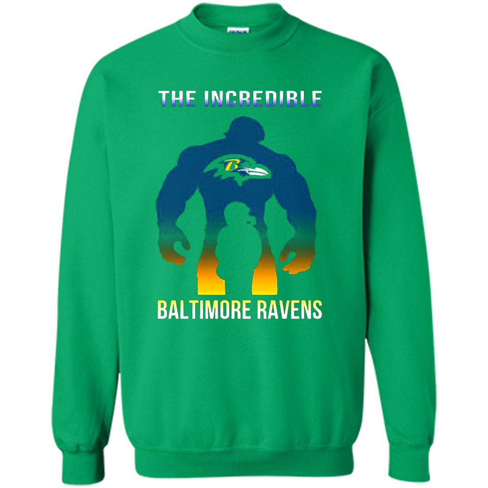The Incredible Baltimore Ravens Hulk NFL Football