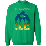The Incredible Baltimore Ravens Hulk NFL Football