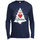 This Guy Loves Christmas Shirt - Canvas Long Sleeve T-Shirt