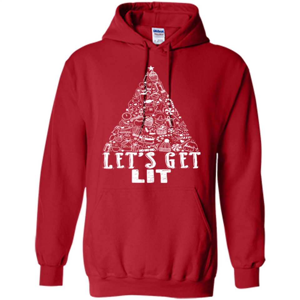 Let's Get Lit - Funny Christmas Tree
