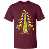 Tractor Car Christmas Tree T-shirt For Drivers