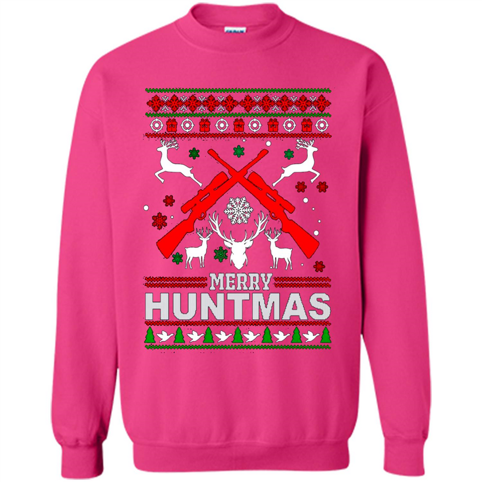 Merry Huntmas Christmas sweater PINGPONG