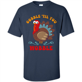 Thanksgiving Gobble Wobble Turkey - Shirt
