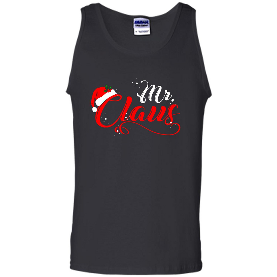 Mr. Claus Santa Claus Merry Xmas T-Shirt - Tank Top