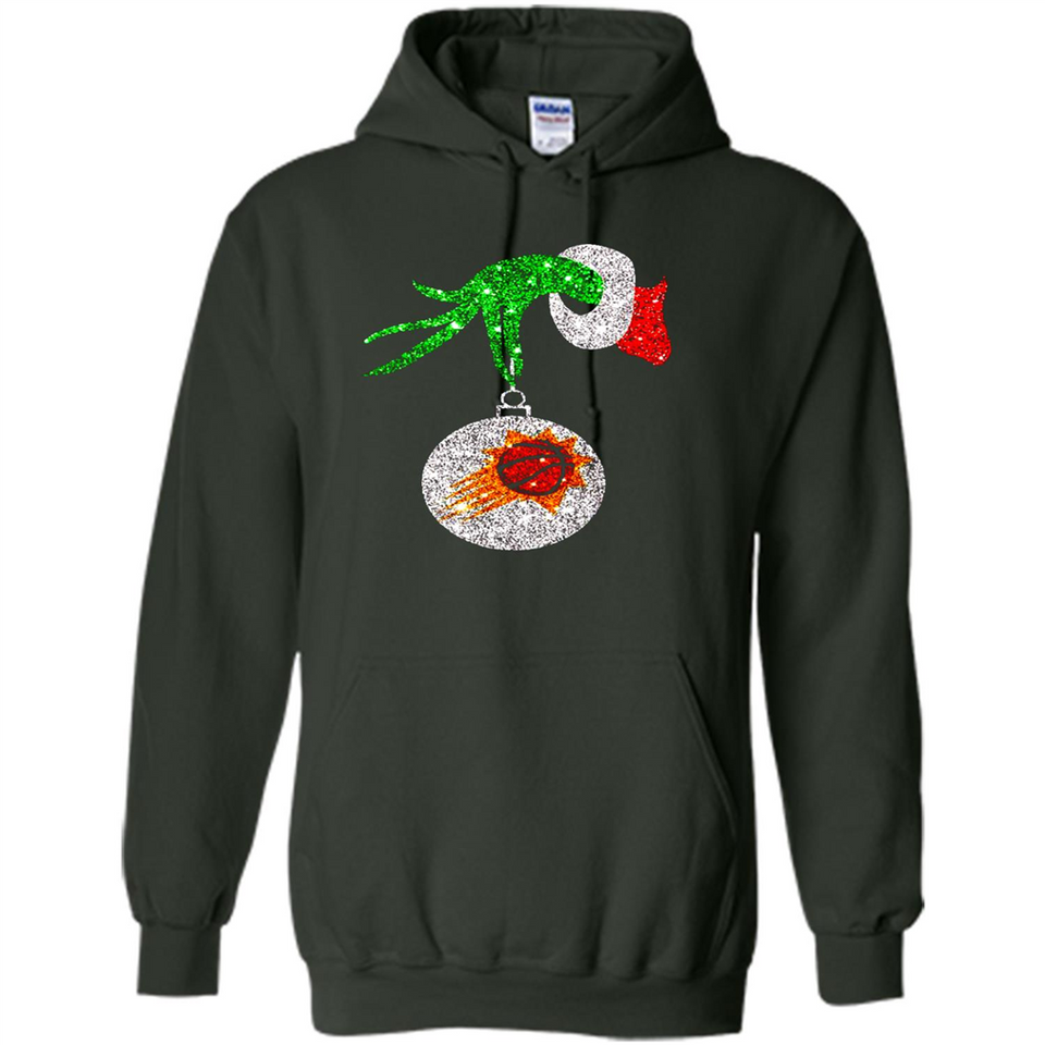 Amazing Phoenix Sun Glitter Grinch Monogram Ornament Christmas Gift - Hoodie