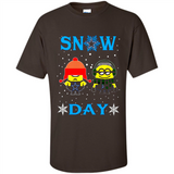 Snow Day Shirt For Dallas Cowboys Vs Minion Fans pingpong