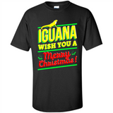 Iguana Wish You A Merry Christmas Animal - Shirt