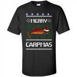 Santa Claus Carpmas Merry Carpmas Christmas Sweater PINGPONG - Shirt
