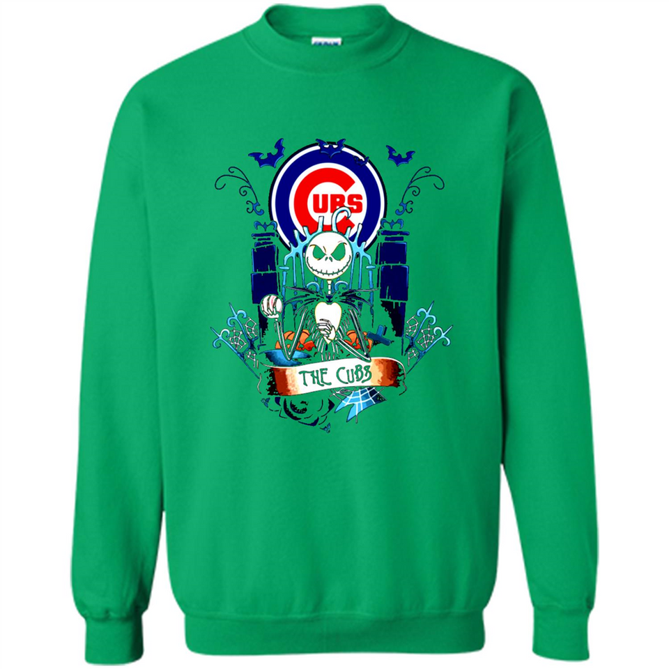 Chicago Cubs Halloween The Nightmare Before Christmas - Sweatshirt