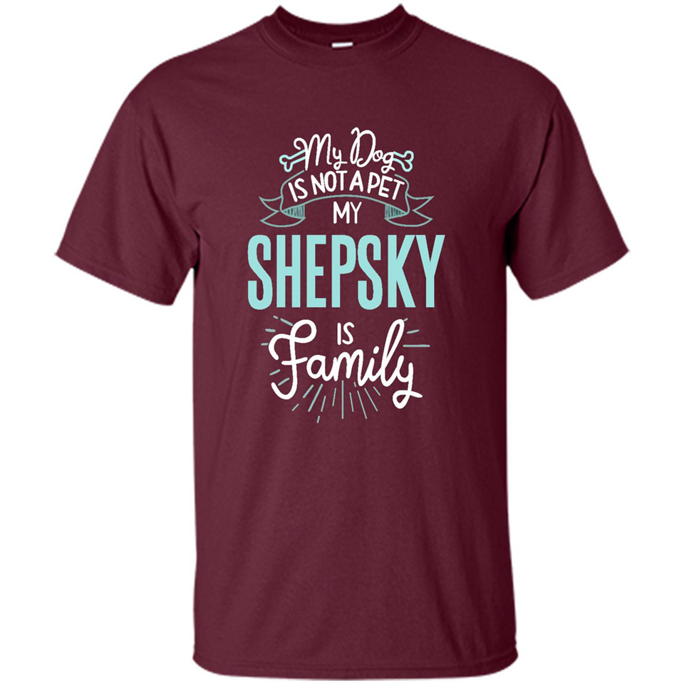 Shepsky Shirt Family Dog