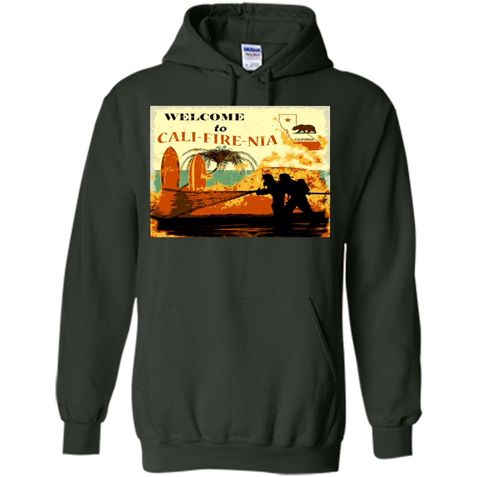 Paradise California Camp Fire Youth T-Shirt PINGPONG - Hoodie