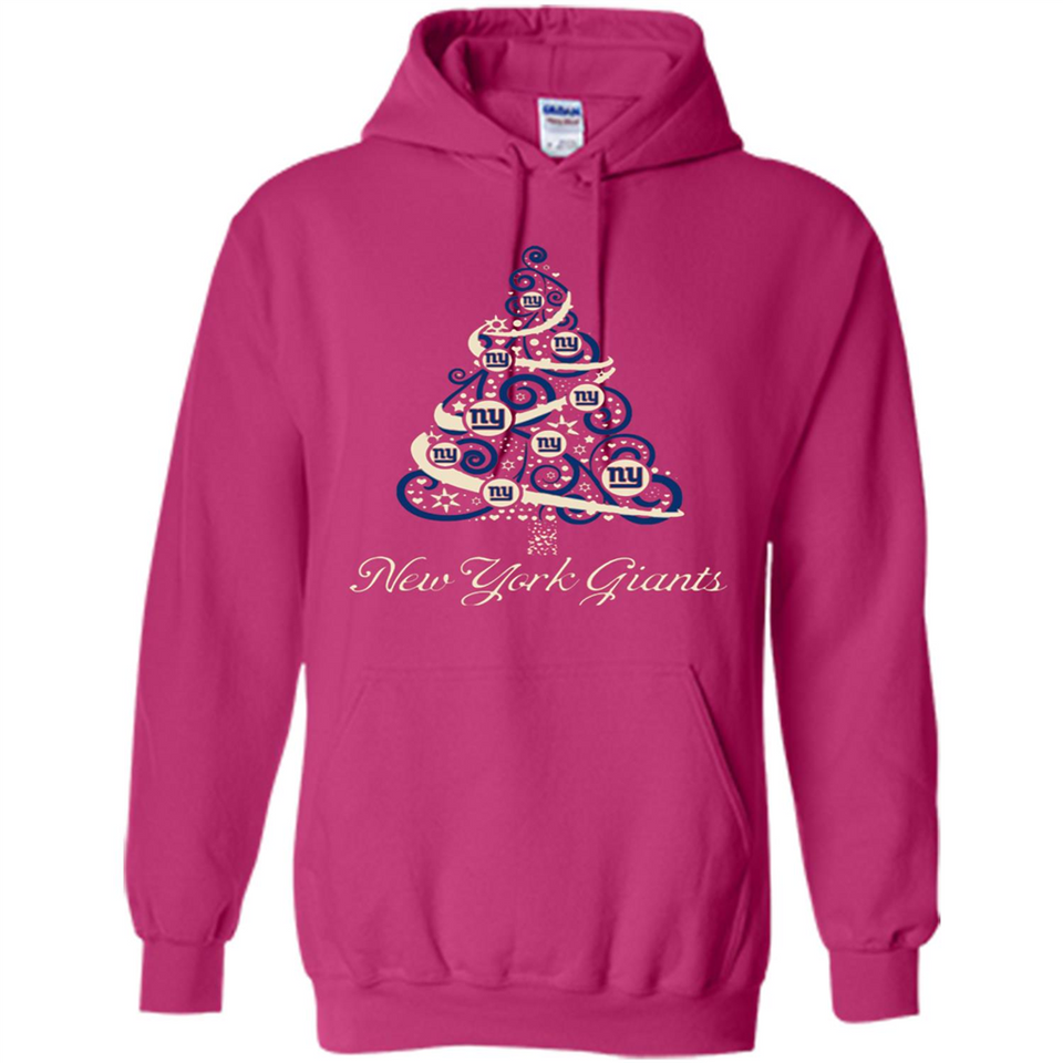 New York Giants NFL Football Team Logo Christmas Tree T-Shirt - Hoodie