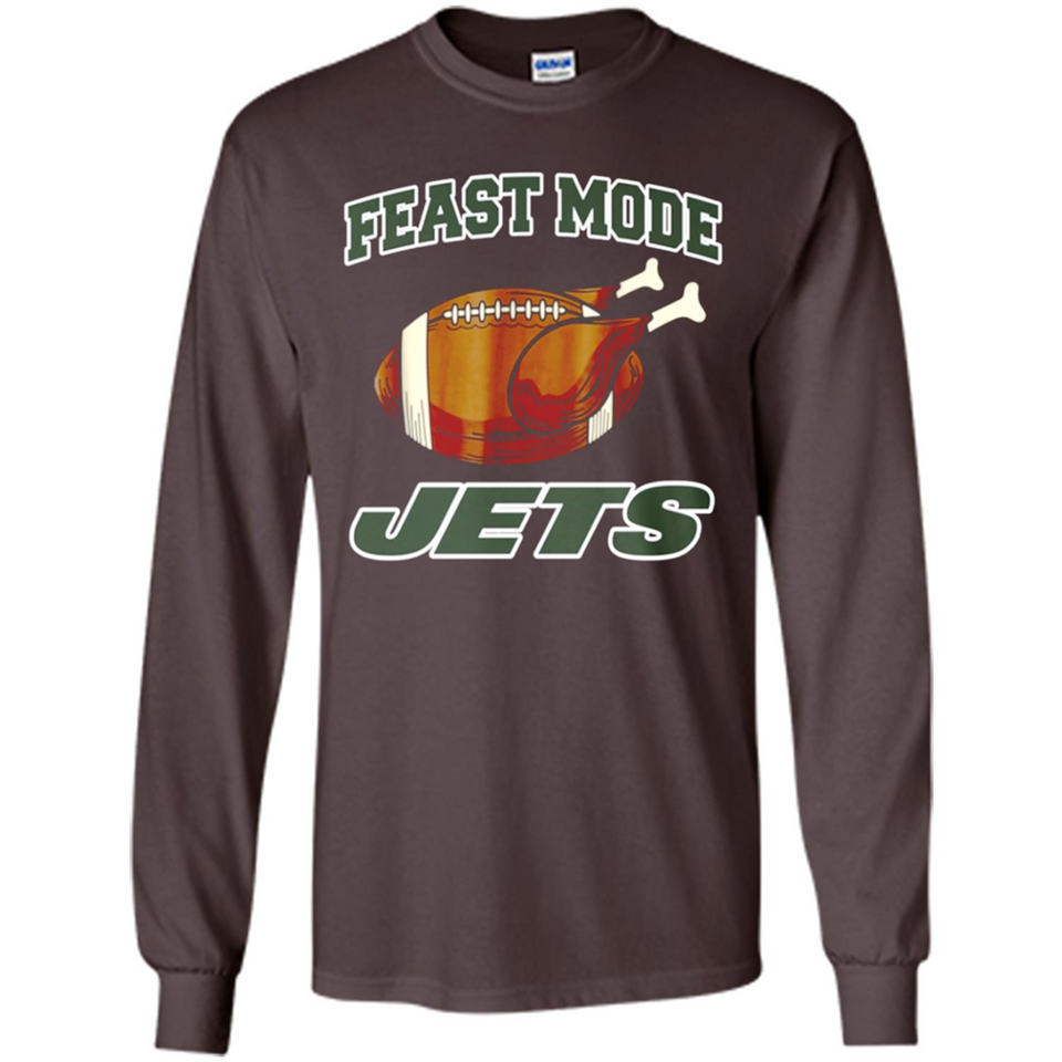 Feast Mode Jets Shirt - New York Turkey Thanksgiving