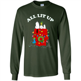 Peanuts By Schulz Snoopy Young Men_s Christmas - Long Sleeve T-Shirt
