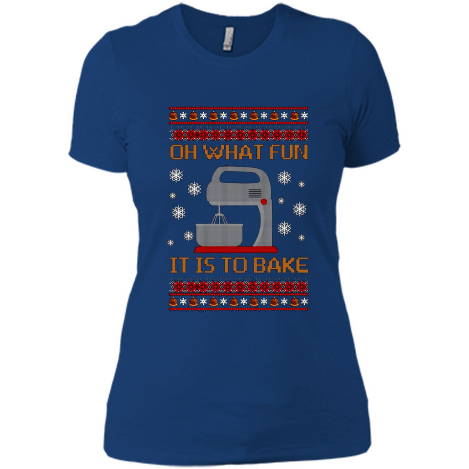 Oh What Fun It Is To Bake Ugly Christmas sweater Sweater PINGPONG