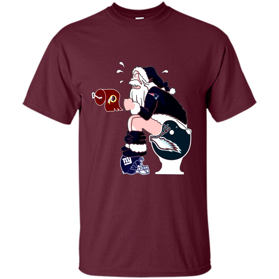 New England Patriots Toilet Santa Claus PINGPONG