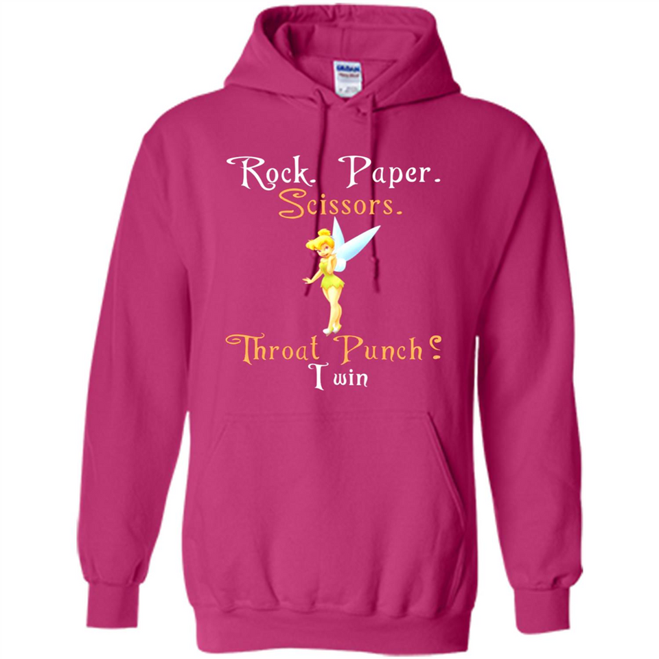 Tinker Bell Rock Paper Scissors Throat Punch I win PINGPONG