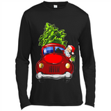 Vintage Santa red Truck Christmas Tree PINGPONG