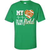 Chicago Bears Football My Heart is on that Field - Shirt