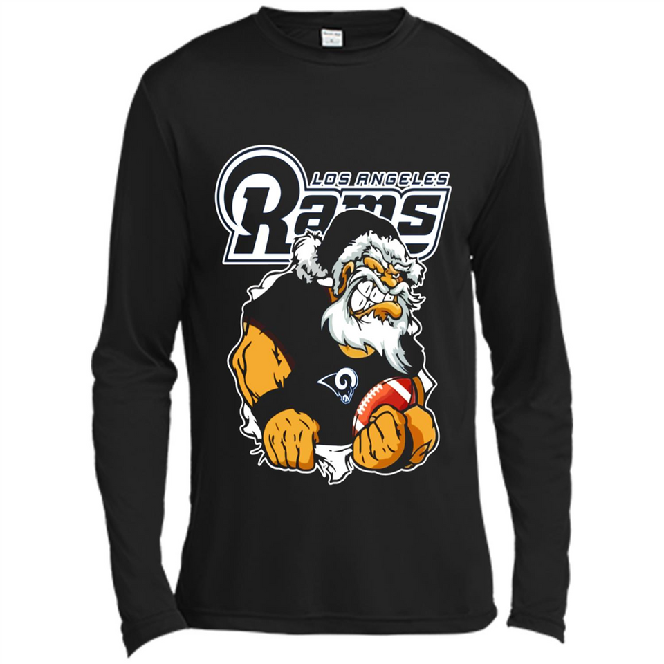Grumpy Santa Claus Los Angeles Rams Football Team PINGPONG