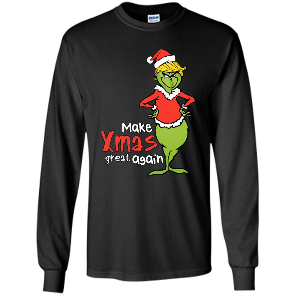 Trump Grinch Shirt, Make Xmas Great Again Christmas