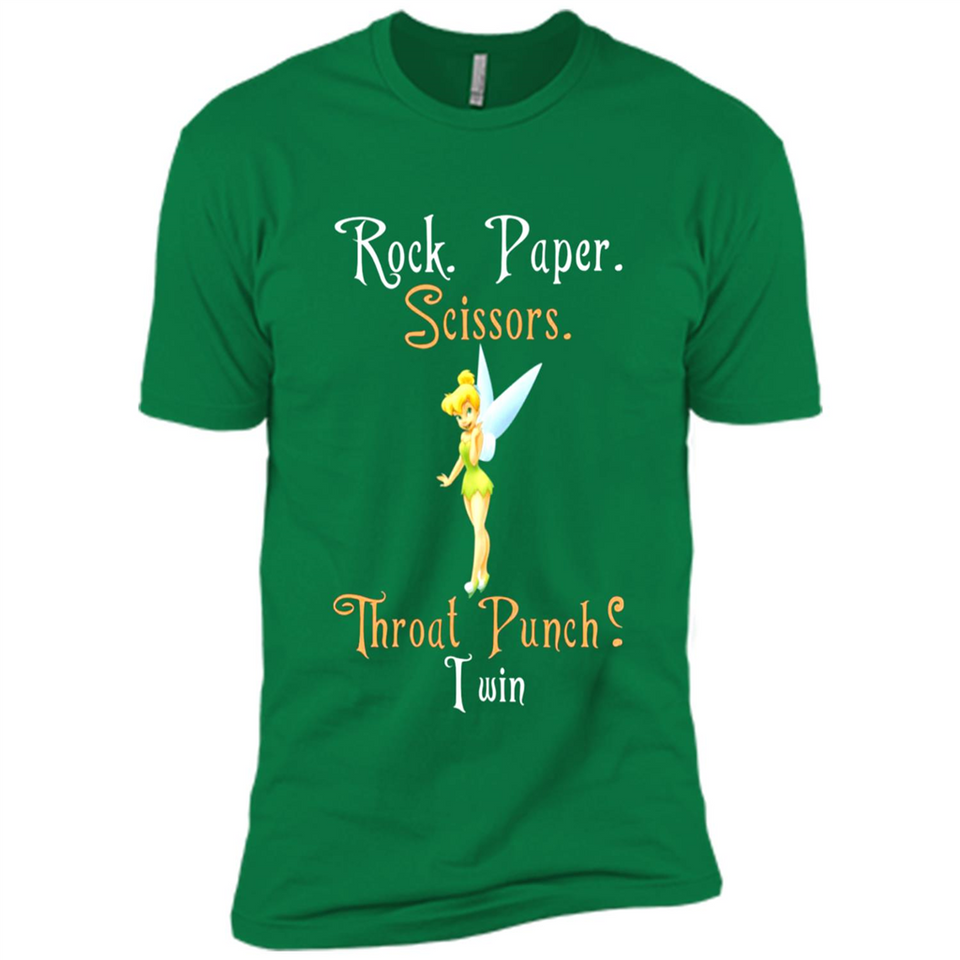 Tinker Bell Rock Paper Scissors Throat Punch I win PINGPONG