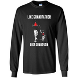 Boston Red Sox GrandFather Like GrandSon - Long Sleeve T-Shirt