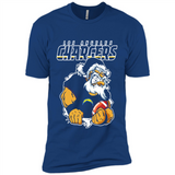 Grumpy Santa Claus Los Angeles Chargers Football Team PINGPONG