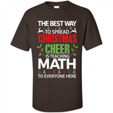Math Teacher Christmas Shirt Christmas Cheer - Shirt