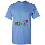 Snoopy Merry Christmas with Christmas tree T-Shirt - Shirt