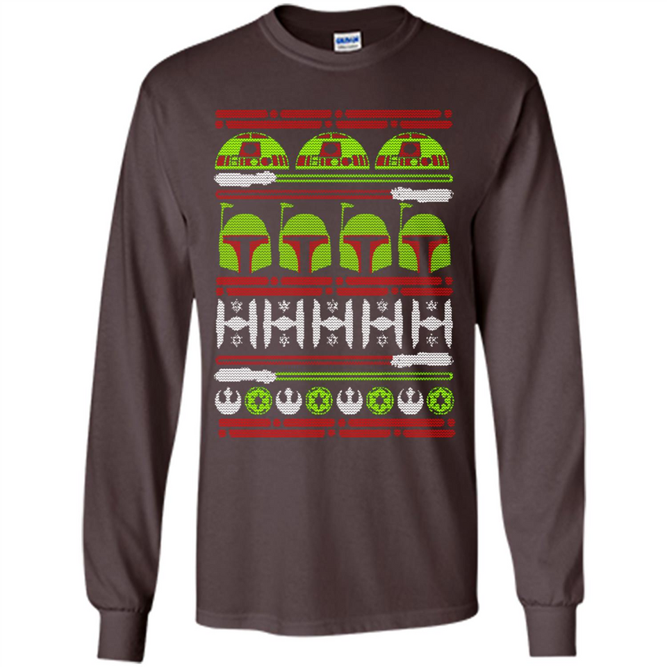 Star Wars - Boba Fett Christmas - Long Sleeve T-Shirt