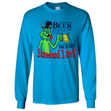 Slammed I Am I Would Drink Beer With A Goat On A Boat Shirt - Long Sleeve T-Shirt