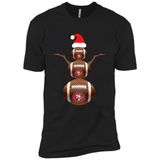San Francisco 49ers NFL Dabbing Snowman Xmas